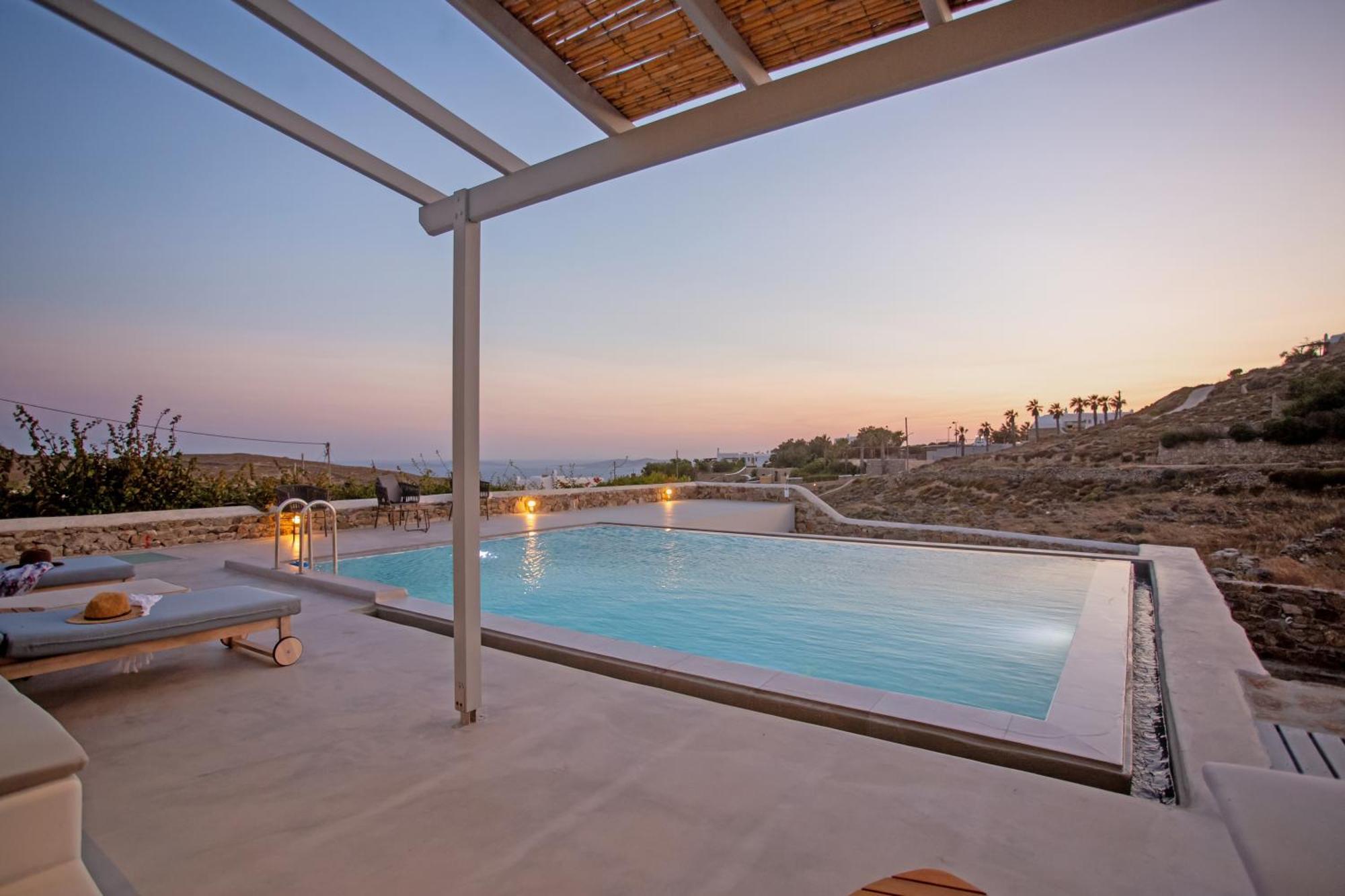 Aqua Breeze Seaview Pool Suites Mykonos Mykonos Town Extérieur photo