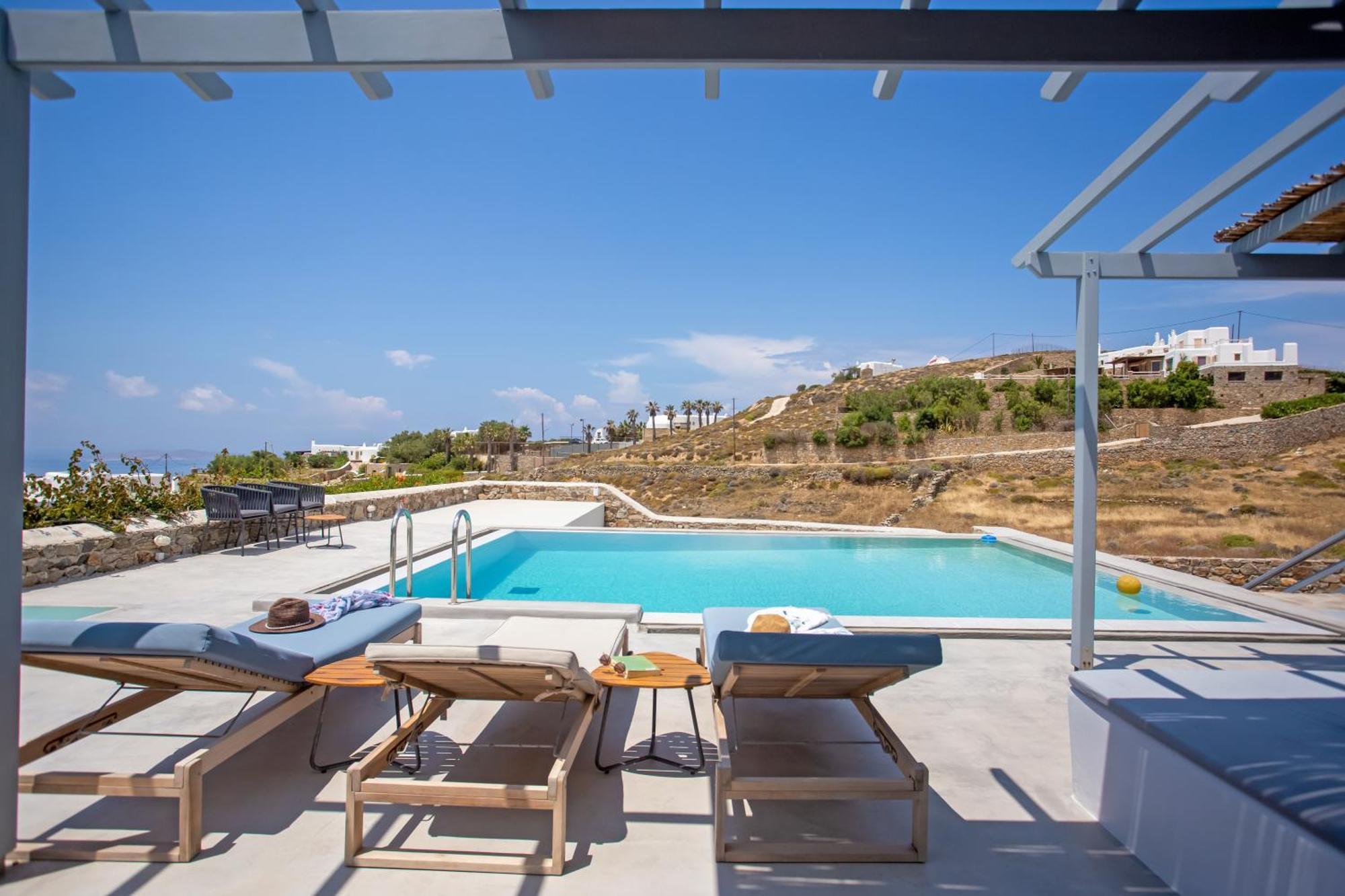Aqua Breeze Seaview Pool Suites Mykonos Mykonos Town Extérieur photo